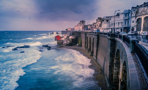 View of bridge over in bab el oued city