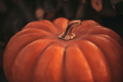 Close-up of pumpkin