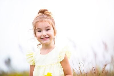 Portrait of a smiling girl