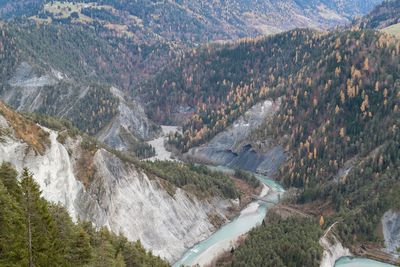 Scenic view of mountains