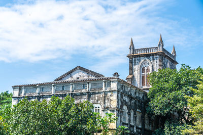 Low angle view of a building