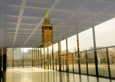 View of city against sky