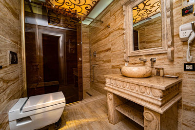 Interior of building