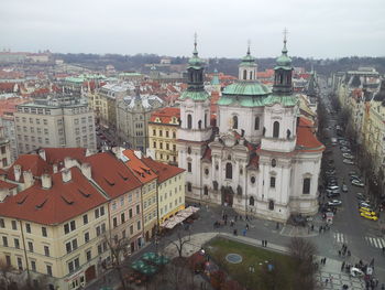 Buildings in city