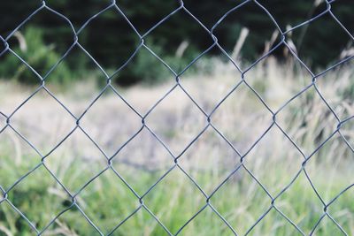 Full frame shot of chainlink fence