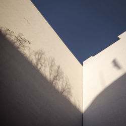 Low angle view of building against clear sky