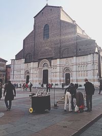 Low angle view of church