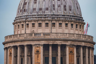 Low angle view of church