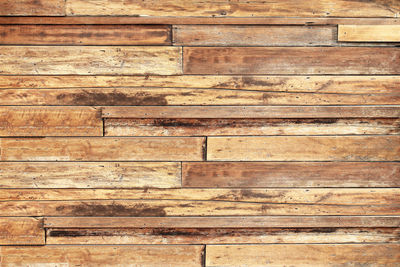 Full frame shot of weathered wooden wall