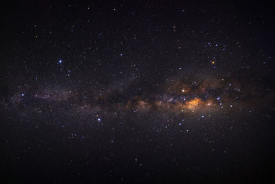 Full frame shot of star field at night