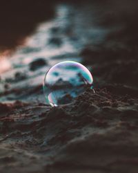 Close-up of bubbles