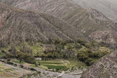 Scenic view of mountains