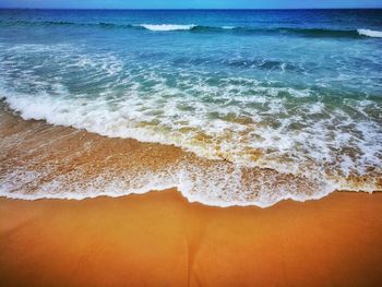 Scenic view of beach