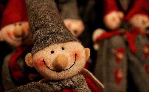 Close-up of stuffed toy