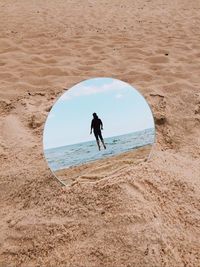 People on beach