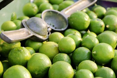 Full frame shot of lemons