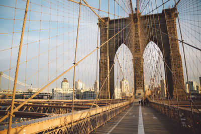 Majestic suspension bridge