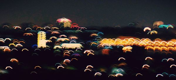 Crowd at night