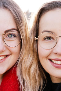 Portrait of a smiling young woman