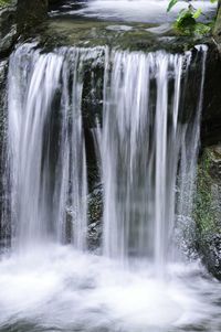 View of waterfall