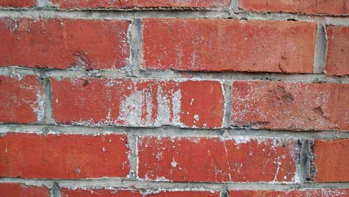 Full frame shot of brick wall