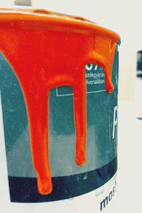 Close-up of red rose