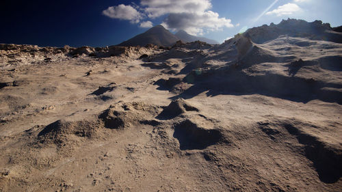 Scenic view of mountains