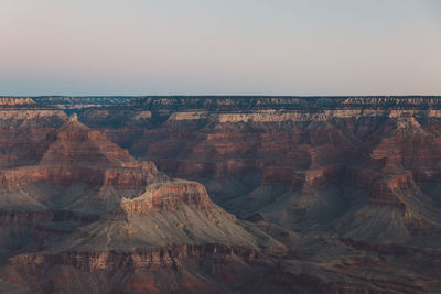 Idyllic view of grand canyon national park against sky