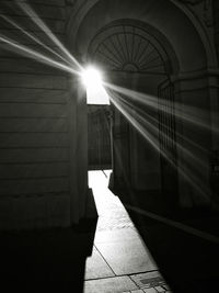 Steps in corridor