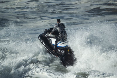 Boat in sea