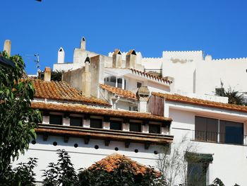 Low angle view of building against sky