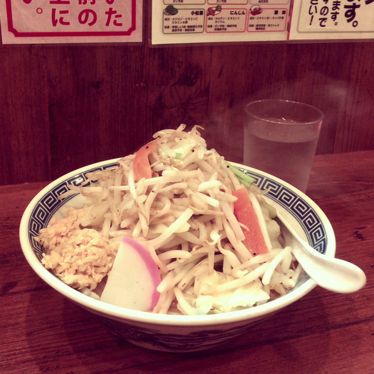 food and drink, indoors, food, freshness, table, still life, plate, ready-to-eat, healthy eating, text, serving size, bowl, meal, close-up, western script, indulgence, communication, high angle view, noodles, no people