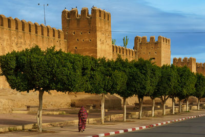 View of old ruins