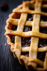 Close-up of chocolate cake