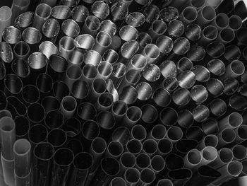 Full frame shot of pipes