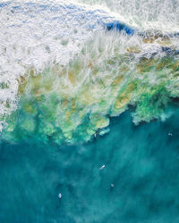 Close-up of sea waves