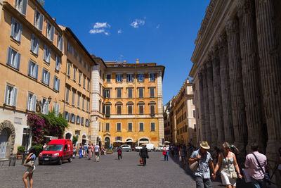 View of buildings in city