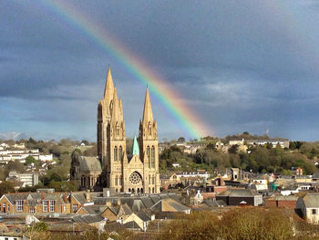 View of church against cloudy sky