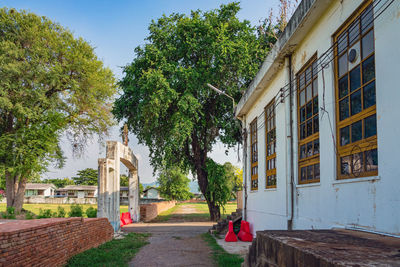 The old paper mill used to produce paper during world war ii, in kanchanaburi thailand.