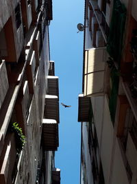 Low angle view of buildings against sky