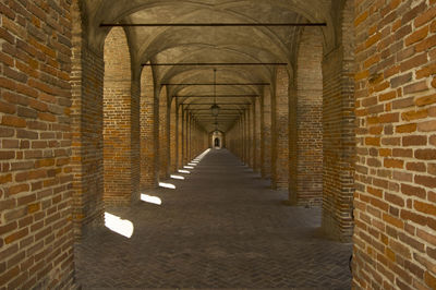 Corridor of building