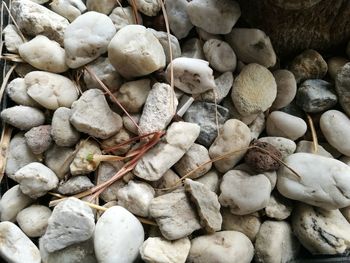 Full frame shot of stones