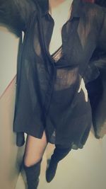 Low section of people