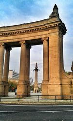 Low angle view of monument