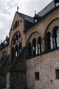 Low angle view of historical building