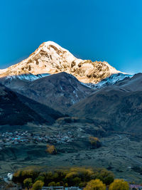 Mount kazbegi, kazbek