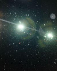 Scenic view of star field at night