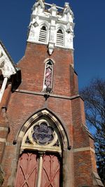 Low angle view of church