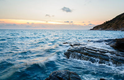 The scenic view of khao laem ya, rayong thailand.