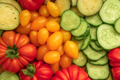 Full frame shot of vegetables